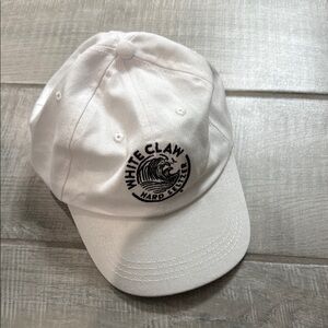 White Claw White Baseball Cap